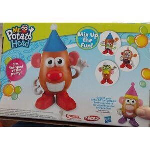 Mr. Potato Head Party Spud 20 Pieces In Box All Pieces Included. Box Is Damaged.